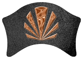 DABAN-602-CP-SH-BK Copper Sunburst Shimmer Black